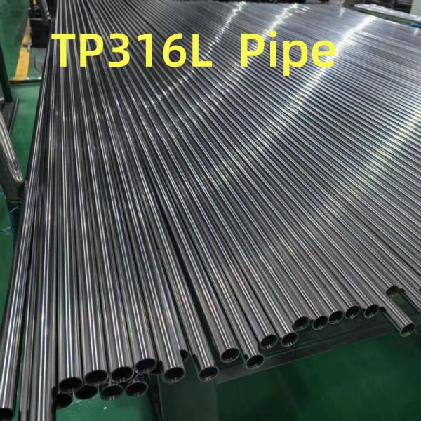 ASTM A269 TP316L Stainless Steel Seamless Pipe 12.7x1x6000mm Pickled and Annealed Bright Surface