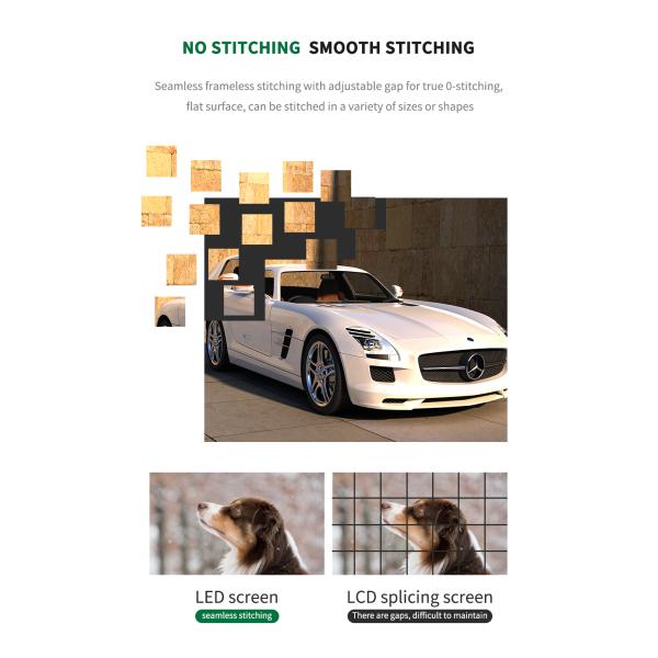 Indoor High Resolution Energy Saving Full Color LED Video Wall Panel for Easy Installation on Rental LED Screen