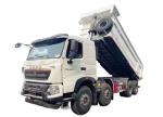 LHD Used 12 Wheel Wheeler 8X4 336HP 375HP HOWO Dump Dumper Truck Max Speed 75 Km