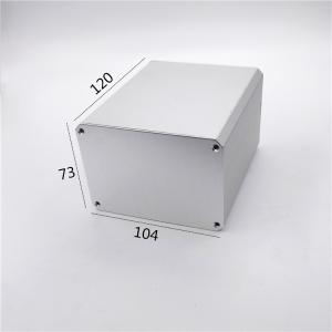 Wholesale 104*73*120mm Sandblasting Extruded Aluminum Box Enclosures from china suppliers