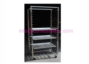 Wholesale 20tier 600x800mm Drying Mesh Tray Stainless Steel Rack Trolley from china suppliers