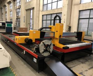 China 3000w Carbon Steel Laser Cutting Machine 220Mm CNC Tube Punching Machine 120m/Min on sale