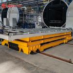 Scissor Lifting 50T Capacity Electric Transfer Trolley