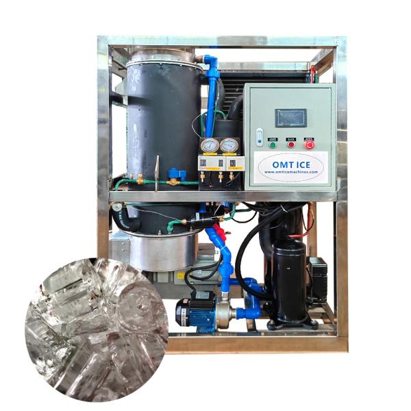 Upgrade Your Ice Production with Air Cooling 0.5 Ton Commercial Crystal Solid
