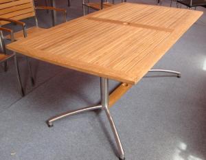 Wholesale China LFurniture Wood Table Set with Metal Foot-8 from china suppliers