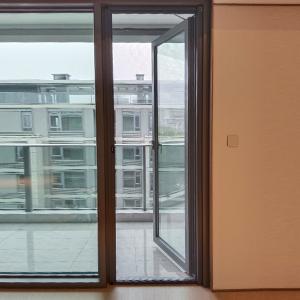 Wholesale Retractable Mosquito Net Sliding Roller Screen Door Flame Retardance from china suppliers