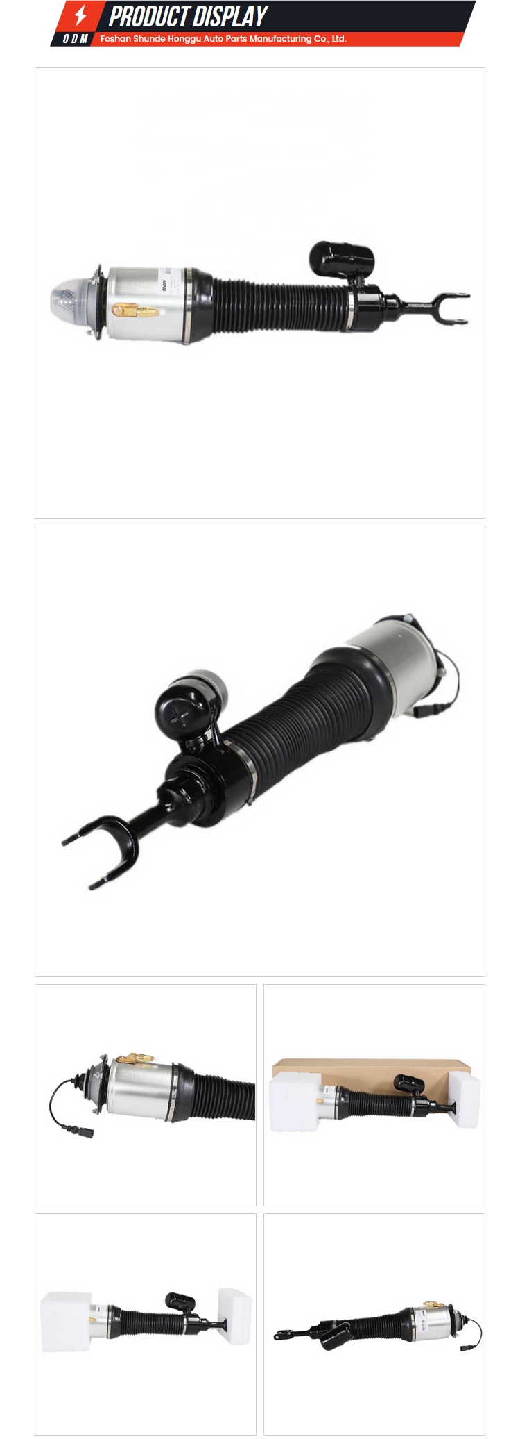 Brand New Front Suspension for Volkswagen Phaeton Bentley Continental 3D5616039 3W0616040D ADS AIR Shocks Absorbers Struts