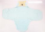 Velour Terry Breathable Unisex Swaddle Blanket , Sleeping Baby Swaddle Sheets