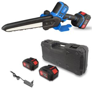 Wholesale Li Ion Battery Operated Hand Held Chain Saw Electric Cordless 8 Inch With Oil Lubrication from china suppliers