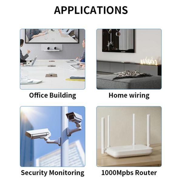 Cat6 Network Cable 1000ft UTP FTP SFTP 23AWG 750MHz BC Ethernet Cable Cat6 305M