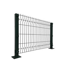 Wholesale Outdoor 3d Curved Pvc Coated Welded Wire Mesh Fencing For Garden And Farm Protection 3d Fence from china suppliers