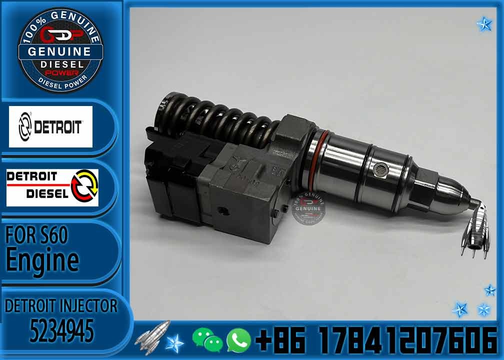 For Detroit Diesel Fuel Injector R5234945 5234945 For Autocar, Ford, Freightliner, Kenworth, Peterbilt, VOL