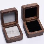Wooden Jewelry Storage Box Portable Desktop Cabinet Organizer for Home Office