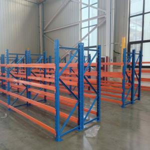 Wholesale Orange Blue Adjustable Metal Boltless Industrial Shelving And Racks 5 Shelves from china suppliers