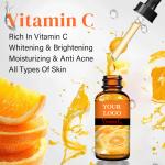 MSDS OEM Skin Care Products Anti Aging Vitamin C Facial Serum With Hyaluronic