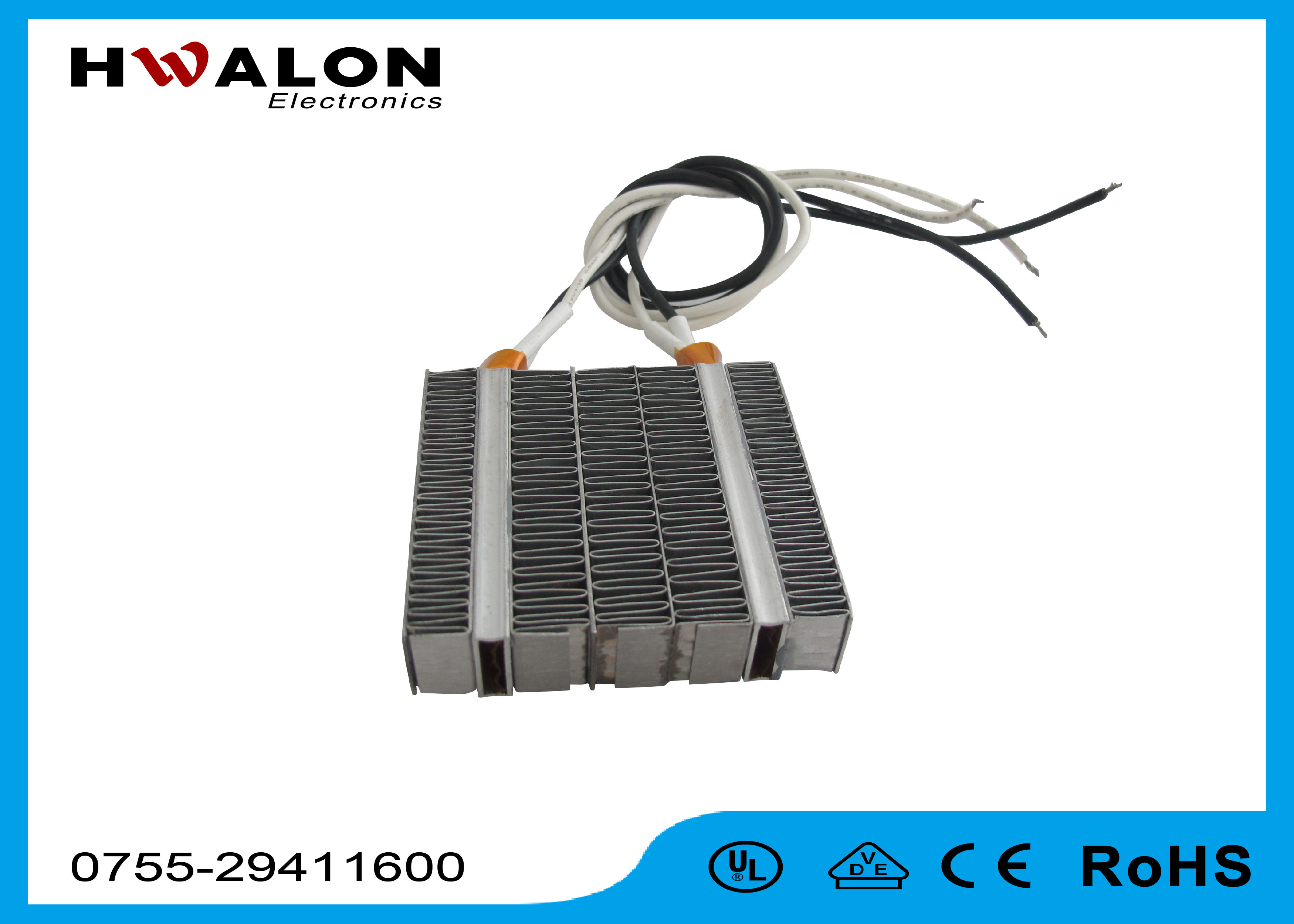 High Power PTC Electric Heater1000w~3000w Heating Elements For Gloves / Boilers