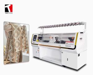Wholesale High Speed Double System Knitting Machine 56 inch 14G For Blanket from china suppliers