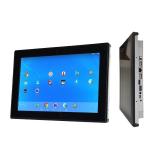 Rugged Embedded 12 Inch LCD 12V 24V VGA DVI Outdoor Capacitive Touch Screen