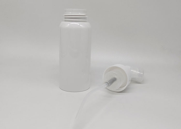 200ml Plastic Cosmetic Bottles Empty White Foam Soap Dispenser Container