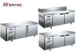 Direct Cooling Bench Commercial Refrigeration Equipment
