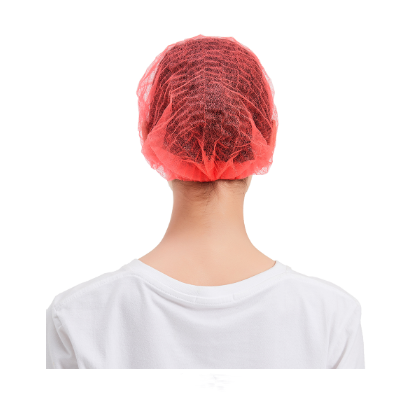 Round Disposable Medical Caps , Disposable Non Woven Cap For Laboratory