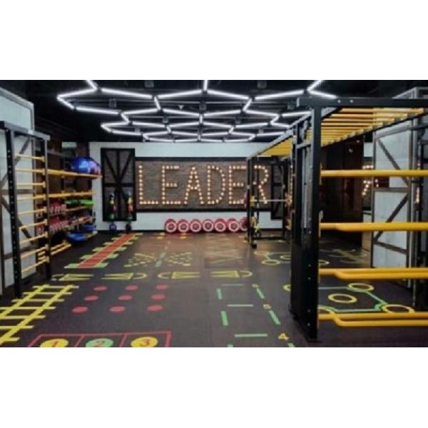 Durable Garage Rubber Gym Tile Flooring Multifunctional Shockproof