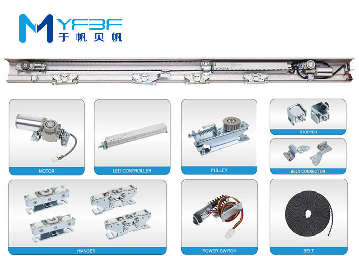 Modern design Automatic Sliding Door Operator , High Durability Sliding Door Opener