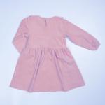 Boutique Pink Princess Dress Corduroy Fabric For Birthday Party