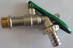 Wholesale Iron Locked Handle ISO9001 Brass Bibcock Valve Water Shut Off Valve from china suppliers