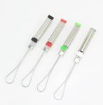 FTTH Drop Cable Clamps / Anchor Clamp Overhead Fiber Optic Cable Clamp Tension