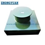 Steel Plate Fabricated Recessed Bitts Ship Towing Equipment
