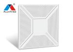 Powder Coated Metal Clip In Ceiling Tiles , Perforated Aluminum Ceiling Panels