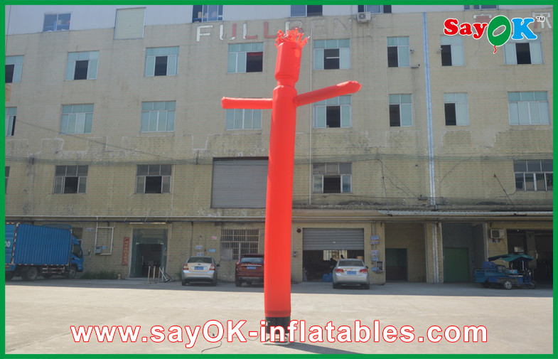 Inflatable Wacky Waving Tube Man Long Tube Man Waving Inflatable Air Dancer With 1 Leg Party Use