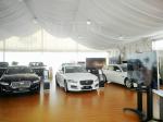 Luxury Custom Party Tents / Clear Auto Show Tent Easily Assembled