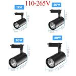Aluminum Alloy COB Led Track Light Shop Focus 20 Watt Track Light