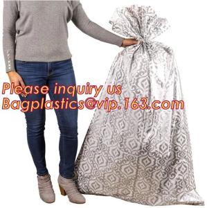 Wholesale Bag Jumbo/Giant/Large Plastic Poly Bag for large present, Holiday Designs Gift Bags Plastic Poly Bag Jumbo/Giant/XLarge from china suppliers