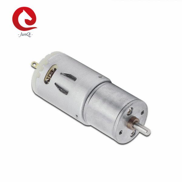 JQM-25RS385 12V 3000RPM 0.05KG.CM Small DC Spur Gear Motor For Electric Curtain,