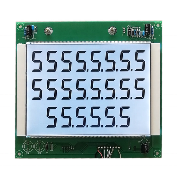 Factory Customization 886 Fuel Dispenser Module 22 Digit Segment LCD Display