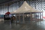 φ10M Six Sides Pagoda Party Tent Temporary Aluminum Frame For Shanghai