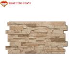 Decorative Artificial Culture Stone Faux Stone 3D Wall Panel For House Exterior