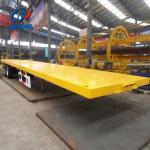 Fuwa BPW Optional Flatbed Semi Trailer for Versatile and Flexible Cargo