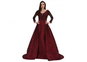 Wholesale Customize High Class Muslim Wedding Dress , Maxi Party Dress Modest Muslim Dresses from china suppliers
