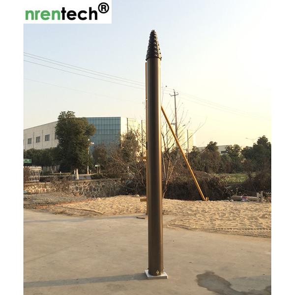15m pneumatic telescopic mast-NR-2750-15000-30 for mobile antenna mast tower