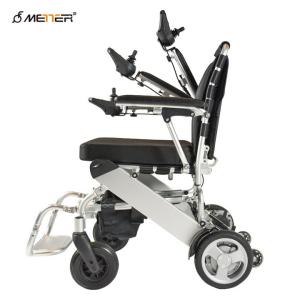 Wholesale Lightweight Folding Electric Wheelchair 6km/h For Elderly from china suppliers