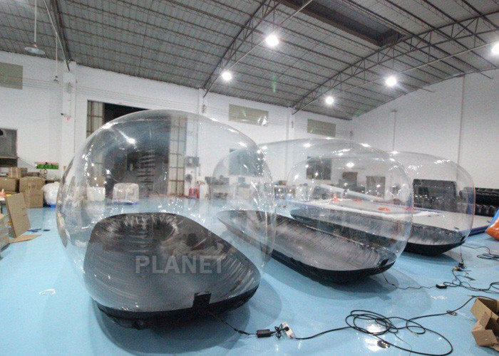 0.4mm PVC Clear Vinyl Inflatable Car Capsule For Garage
