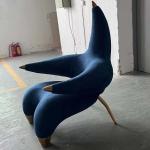 New Arrival Designer Chair Living Room Furniture Flower Shaped Leisure Lounge