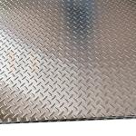 Hot Rolled Embossed Stainless Steel Floor Checker Plate 5mm Thickness