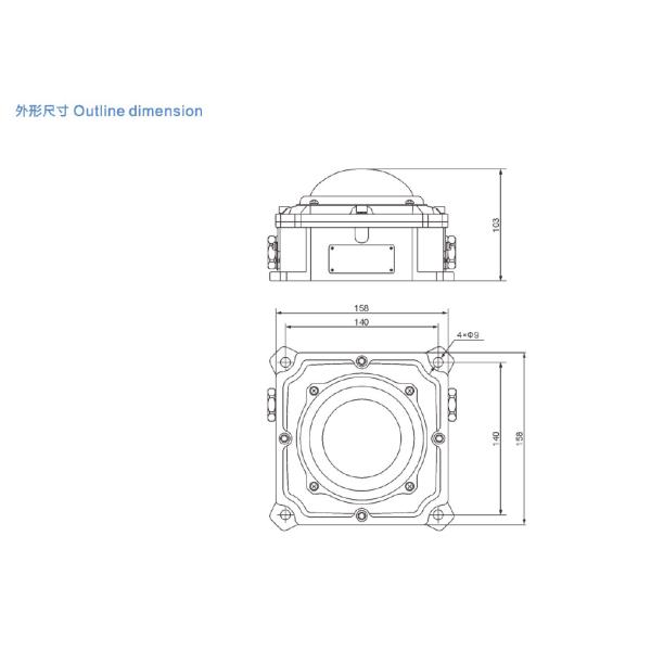HDL-P Explosion Proof Perimeter Light For Helicopter Landing Aid System