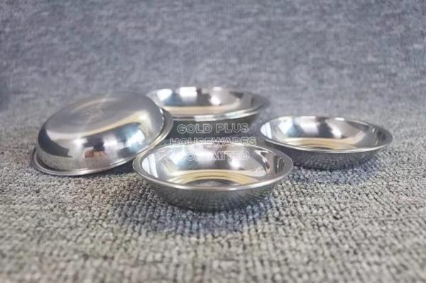 Hotel tableware restaurant dishes small plates 9.5cm small stainless steel snack