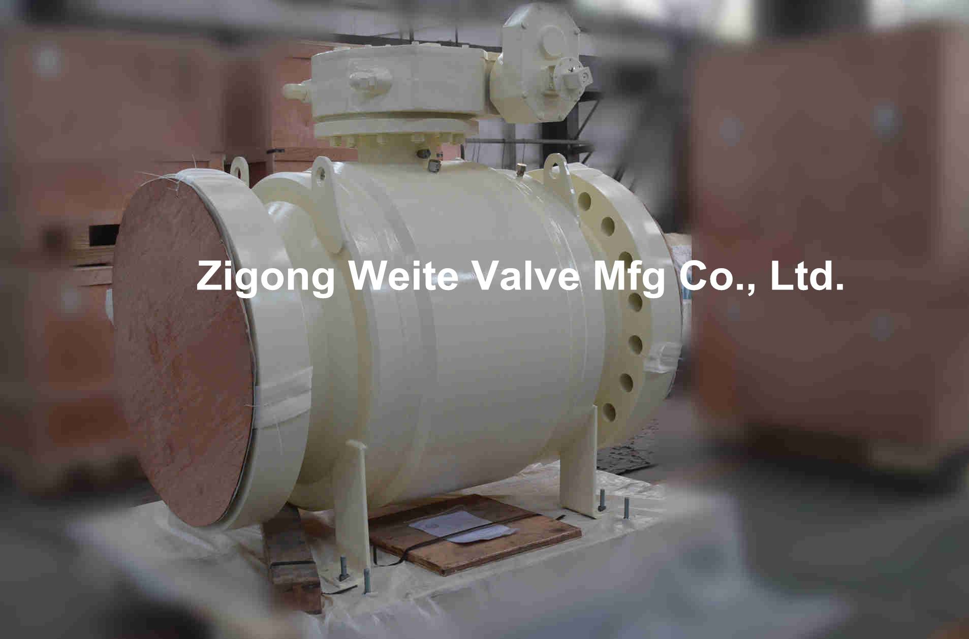High Pressure PN 16Mpa Trunnion Mounted Ball Valve Forged Steel
